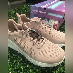 NWT Sketchers Bob Squad Chaos Sneakers Mauve 10